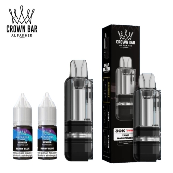 Al Fakher 30K Cubic 2x Liquid & Pod-Tank Alle Sorten 20mg